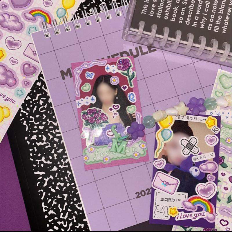 Be On D - After The Rain Cyber Love Twinkle Seal Sticker - Be On D - Stationery - Harumio Be On D - After The Rain Cyber Love Twinkle Seal Sticker - Be On D - Stationery - Harumio