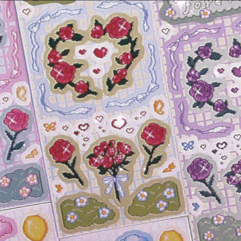 Be On D - After The Rain Cyber Love Twinkle Seal Sticker - Be On D - Stationery - Harumio Be On D - After The Rain Cyber Love Twinkle Seal Sticker - Be On D - Stationery - Harumio