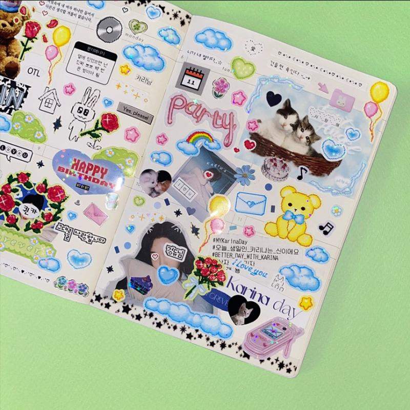 Be On D - After The Rain Cyber Love Twinkle Seal Sticker - Be On D - Stationery - Harumio Be On D - After The Rain Cyber Love Twinkle Seal Sticker - Be On D - Stationery - Harumio