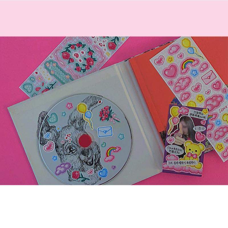Be On D - After The Rain Cyber Love Twinkle Seal Sticker - Be On D - Stationery - Harumio Be On D - After The Rain Cyber Love Twinkle Seal Sticker - Be On D - Stationery - Harumio