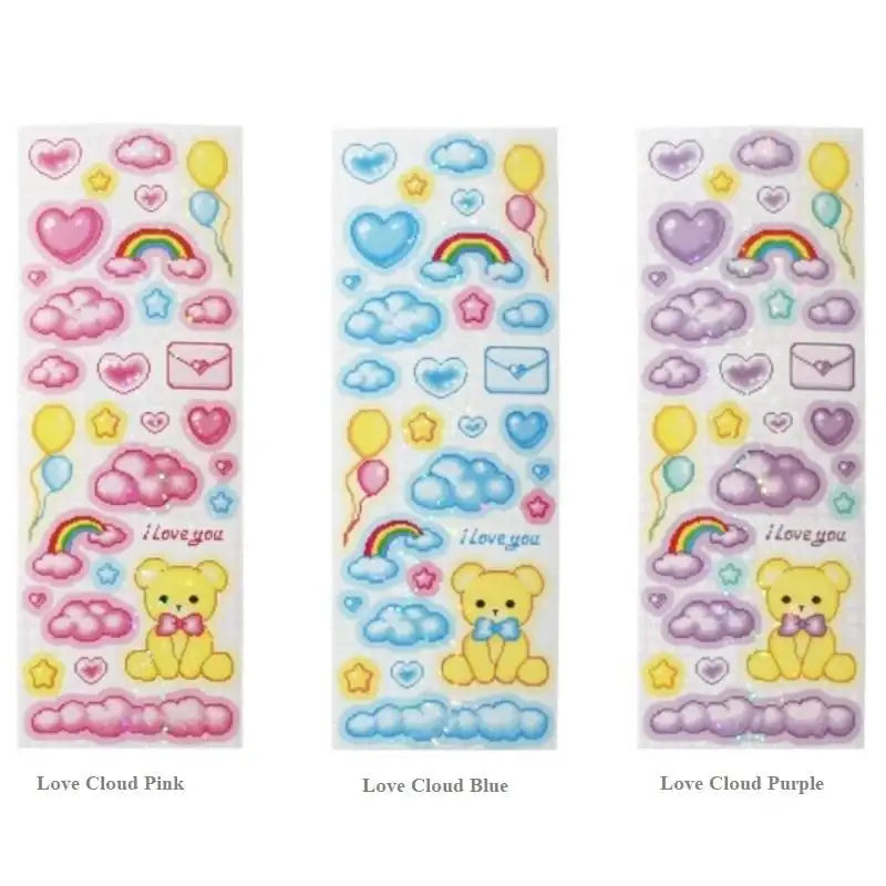 Be On D - After The Rain Cyber Love Twinkle Seal Sticker - Be On D - Stationery - Harumio Be On D - After The Rain Cyber Love Twinkle Seal Sticker - Be On D - Stationery - Harumio