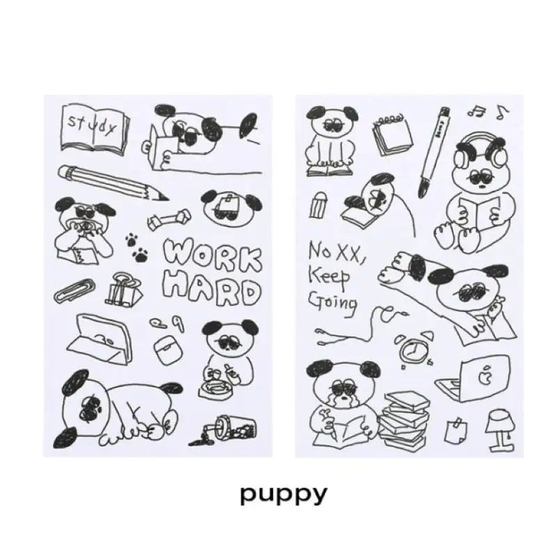 Be On D - After The rain Drawing Sticker - Be On D - Stationery - Harumio Be On D - After The rain Drawing Sticker - Be On D - Stationery - Harumio