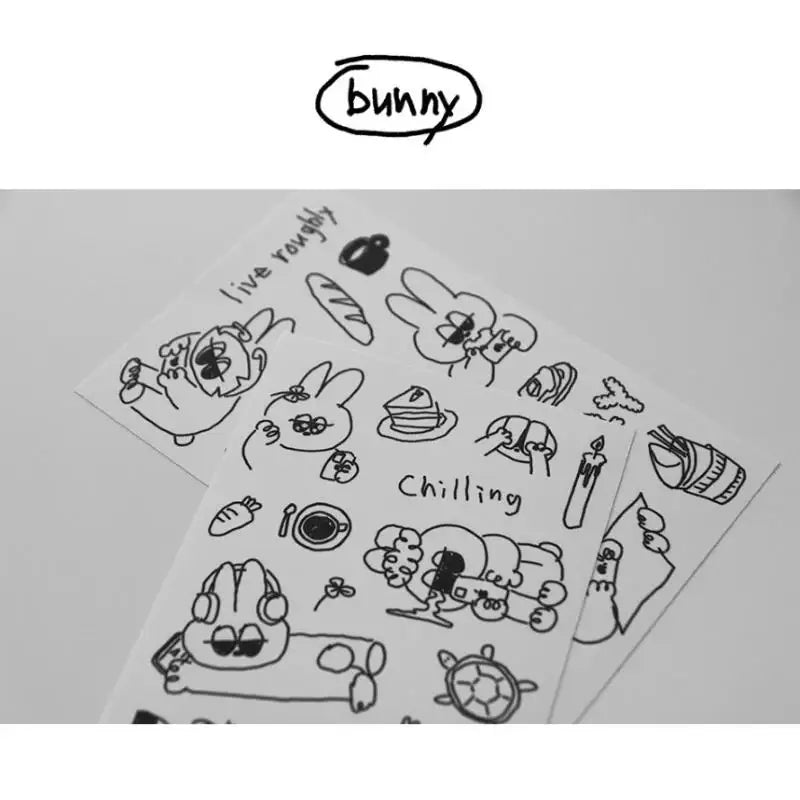 Be On D - After The rain Drawing Sticker - Be On D - Stationery - Harumio Be On D - After The rain Drawing Sticker - Be On D - Stationery - Harumio