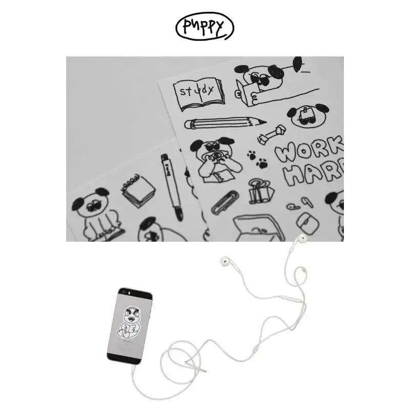 Be On D - After The rain Drawing Sticker - Be On D - Stationery - Harumio Be On D - After The rain Drawing Sticker - Be On D - Stationery - Harumio