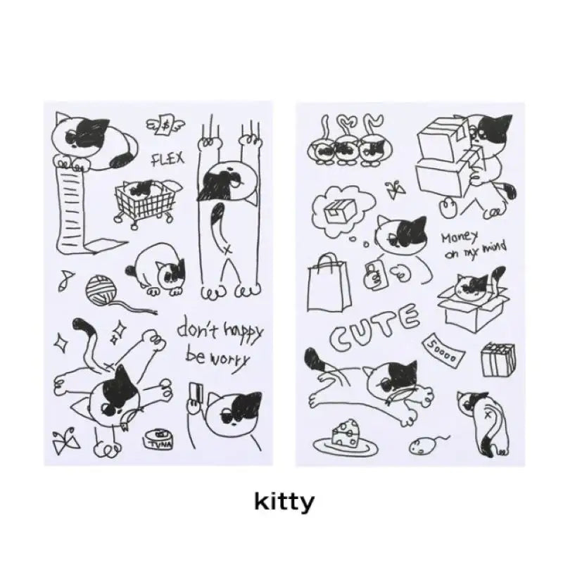 Be On D - After The rain Drawing Sticker - Be On D - Stationery - Harumio Be On D - After The rain Drawing Sticker - Be On D - Stationery - Harumio