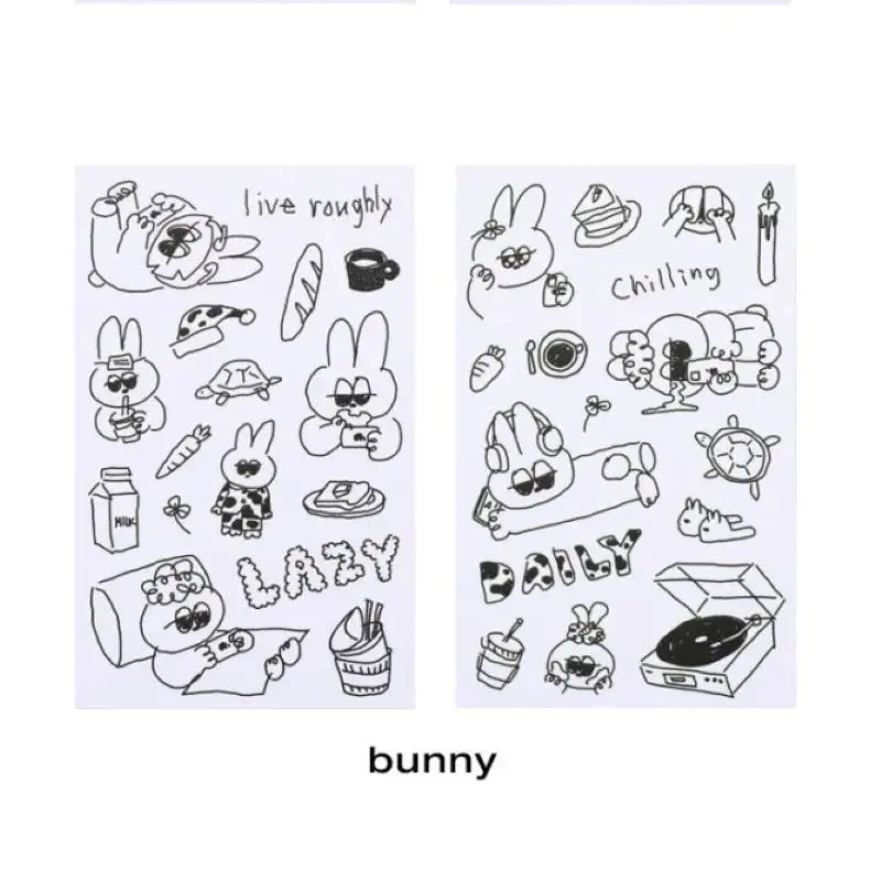 Be On D - After The rain Drawing Sticker - Be On D - Stationery - Harumio Be On D - After The rain Drawing Sticker - Be On D - Stationery - Harumio