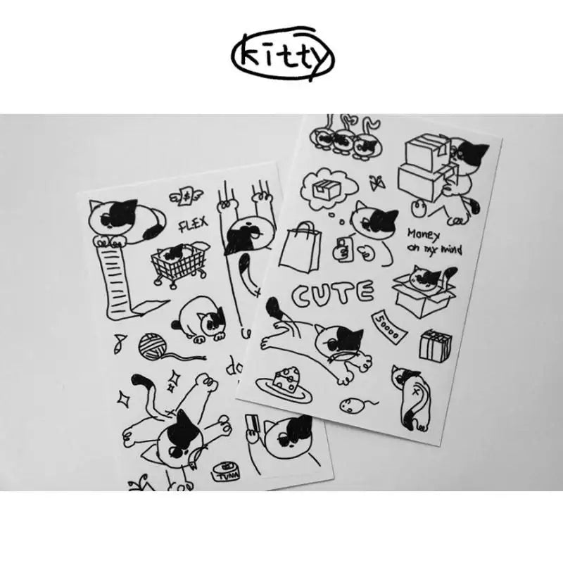 Be On D - After The rain Drawing Sticker - Be On D - Stationery - Harumio Be On D - After The rain Drawing Sticker - Be On D - Stationery - Harumio