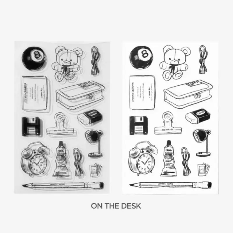 Be On D - After The Rain Object Sticker - Be On D - Stationery - Harumio Be On D - After The Rain Object Sticker - Be On D - Stationery - Harumio