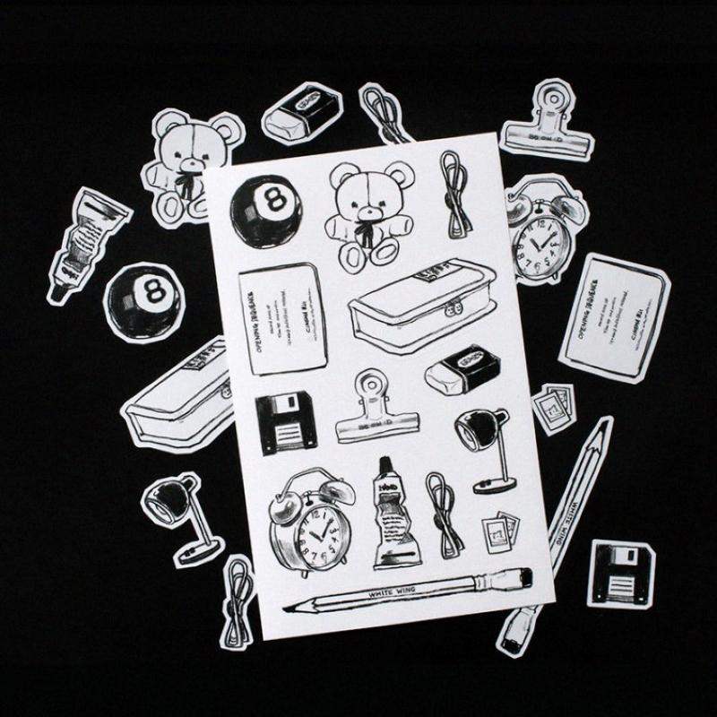 Be On D - After The Rain Object Sticker - Be On D - Stationery - Harumio Be On D - After The Rain Object Sticker - Be On D - Stationery - Harumio
