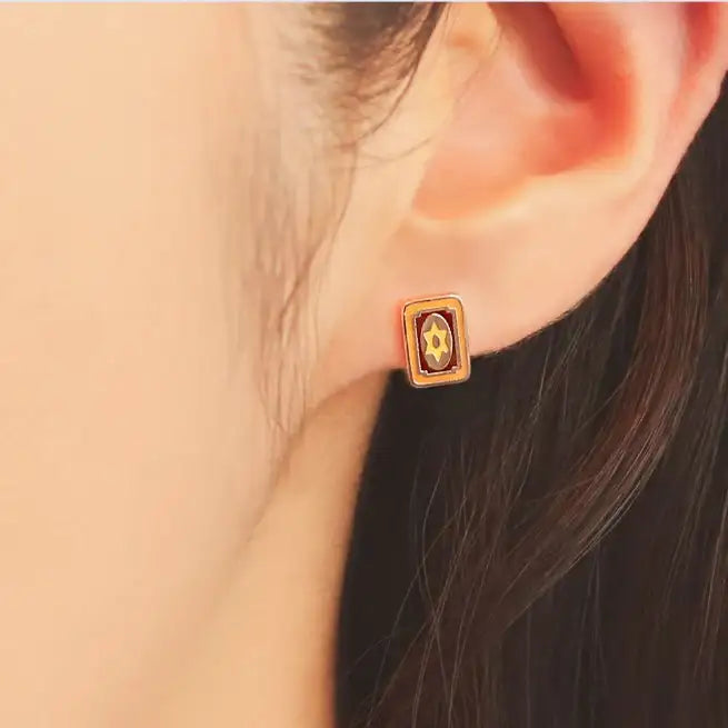 OST x Cardcaptor Sakura - Clow Card Ear Piercing Set - OST - Jewelry - Harumio OST x Cardcaptor Sakura - Clow Card Ear Piercing Set - OST - Jewelry - Harumio