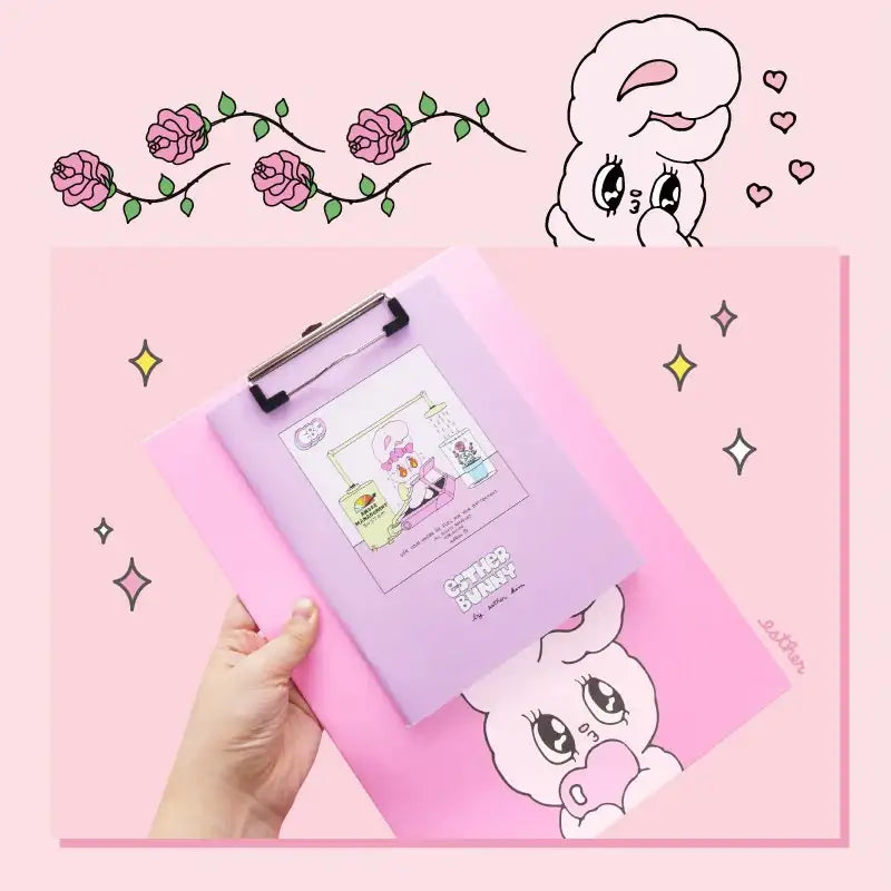 Esther Bunny - A4 sized Clipboard - Esther Bunny - Accessories - Harumio