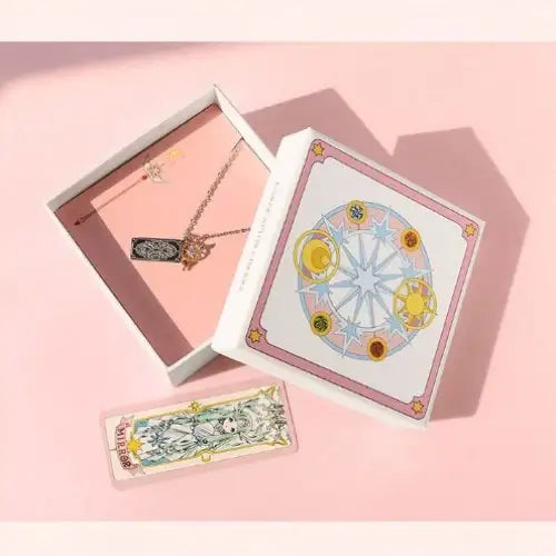 OST x Cardcaptor Sakura - Card Key Steel Necklace - OST - Jewelry - Harumio OST x Cardcaptor Sakura - Card Key Steel Necklace - OST - Jewelry - Harumio