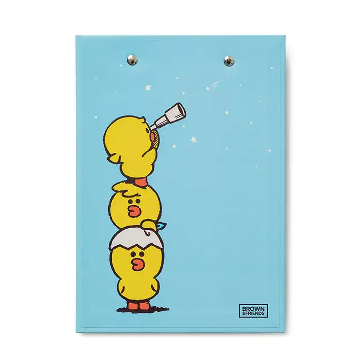 Line Friends - Sally & Friends Clipboard Note Set - Line Friends - Accessories - Harumio