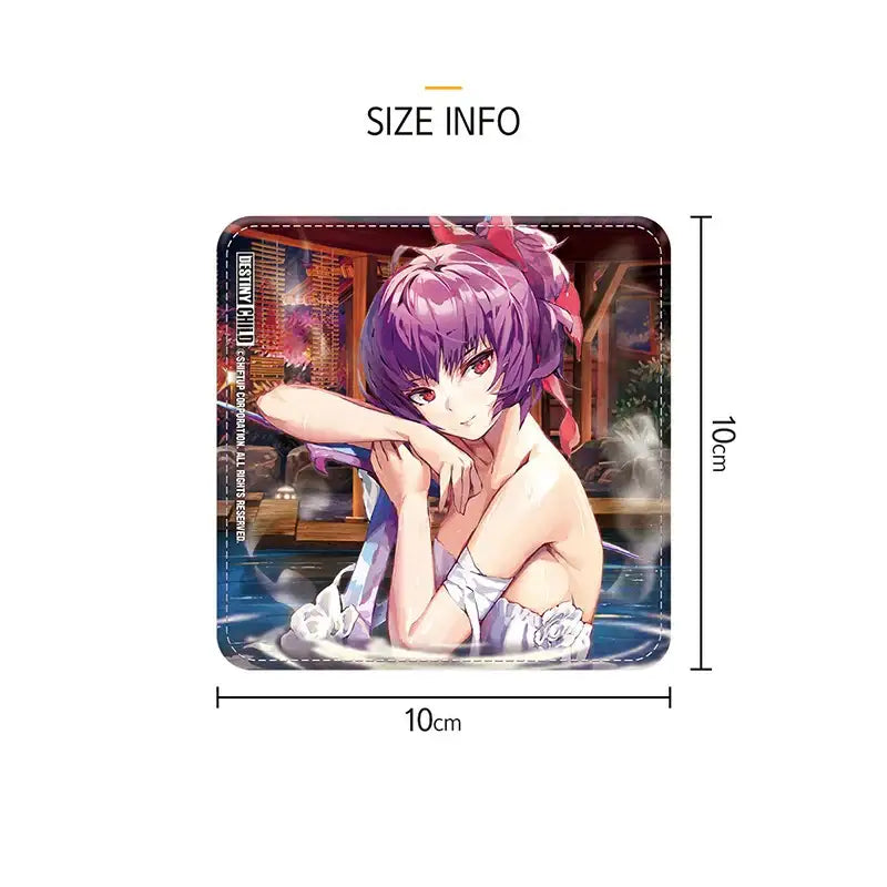 Destiny Child - Argus Leather Coaster - Destiny Child - Hobbies - Harumio Destiny Child - Argus Leather Coaster - Destiny Child - Hobbies - Harumio