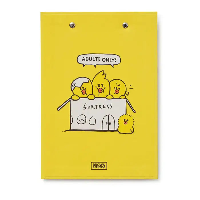Line Friends - Sally & Friends Clipboard Note Set - Line Friends - Accessories - Harumio Line Friends - Sally & Friends Clipboard Note Set - Line Friends - Accessories - Harumio