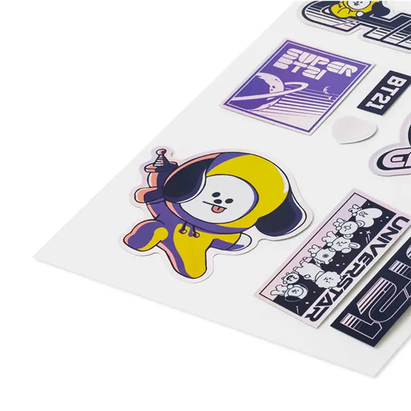 BT21 - Universtar Wapen Deco Sticker - BT21 - Accessories - Harumio