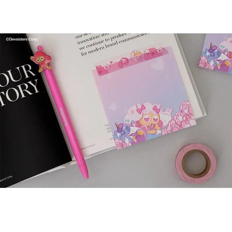 Cookie Run x Hi, Bye Mama - Cotton Candy Cookie Deco Set - Cookie Run x Hi, Bye Mama - Accessories - Harumio Cookie Run x Hi, Bye Mama - Cotton Candy Cookie Deco Set - Cookie Run x Hi, Bye Mama - Accessories - Harumio