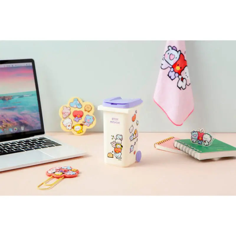 BT21 - Minini Desk Multi-Purpose Holder - LINE FRIENDS - Desk Multi-purpose Holder - Harumio BT21 - Minini Desk Multi-Purpose Holder - LINE FRIENDS - Desk Multi-purpose Holder - Harumio