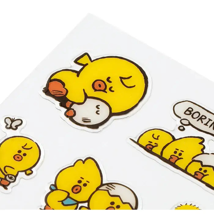 Line Friends - Sally & Friends Epoxy Sticker - Line Friends - Accessories - Harumio