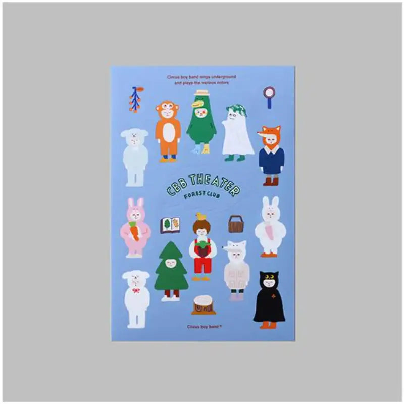 Circus Boy Band - Sticker M 02 - Circus Boy Band - Sticker - Harumio Circus Boy Band - Sticker M 02 - Circus Boy Band - Sticker - Harumio