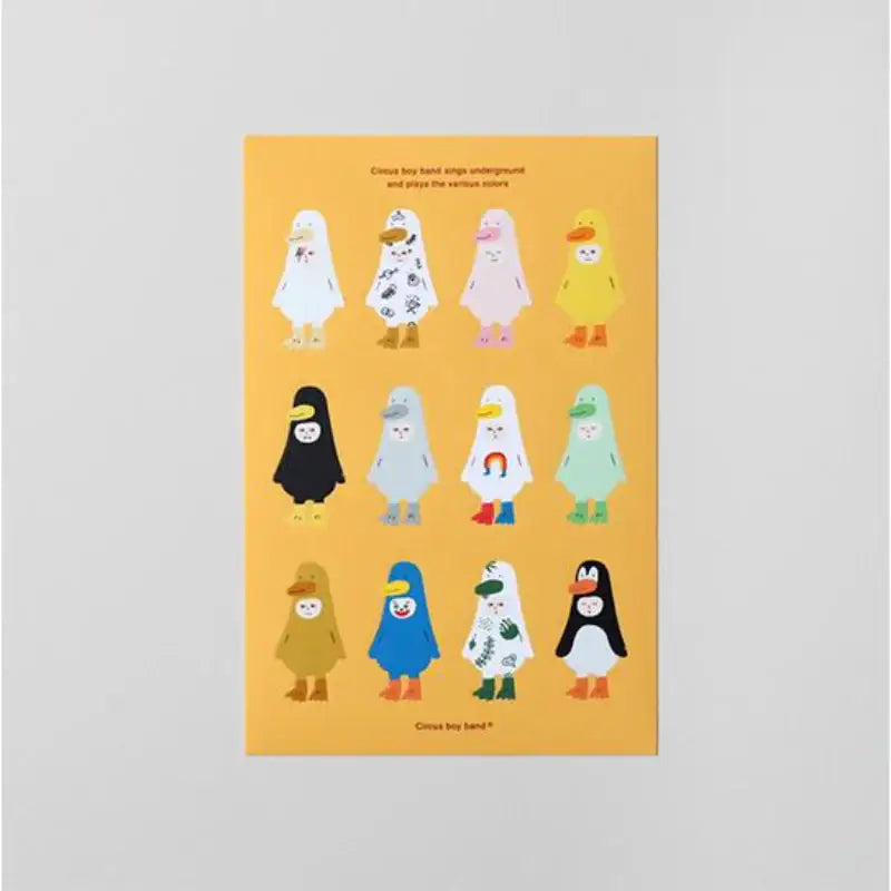 Circus Boy Band - Sticker M 01 - Circus Boy Band - Sticker - Harumio Circus Boy Band - Sticker M 01 - Circus Boy Band - Sticker - Harumio