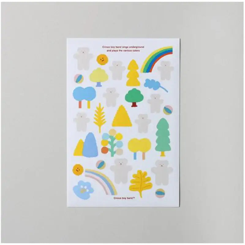 Circus Boy Band - Sticker M 01 - Circus Boy Band - Sticker - Harumio Circus Boy Band - Sticker M 01 - Circus Boy Band - Sticker - Harumio