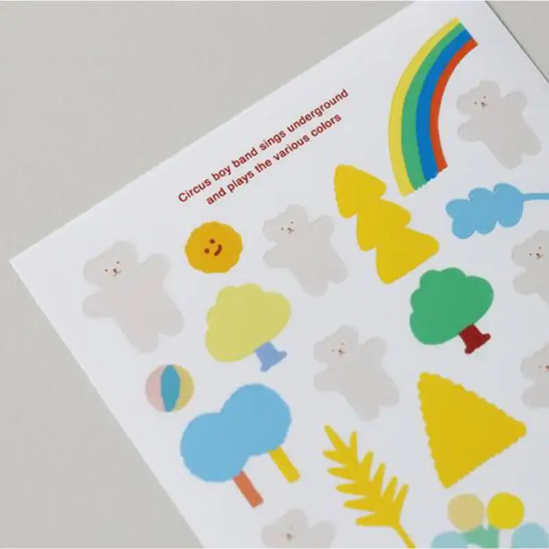 Circus Boy Band - Sticker M 01 - Circus Boy Band - Sticker - Harumio