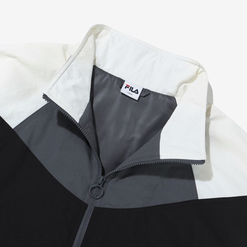 FILA - V Color Matching Padded Lightweight Jacket