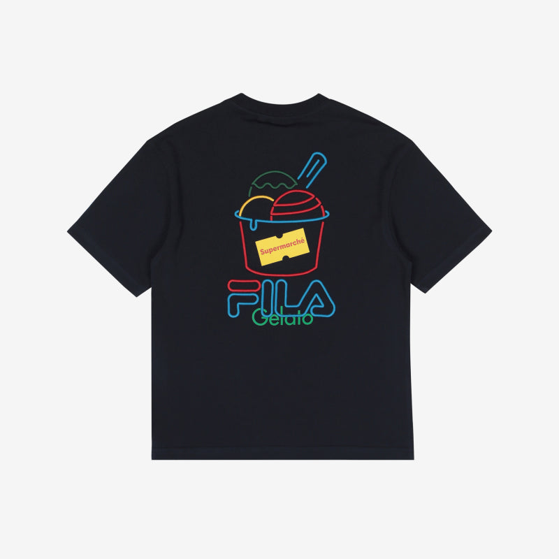 FILA x Supermarché - Kids Short Sleeve T-Shirt