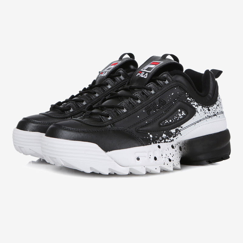 Gezag merknaam heuvel FILA - Disruptor 2 Splatter Sneakers - White Black – Harumio