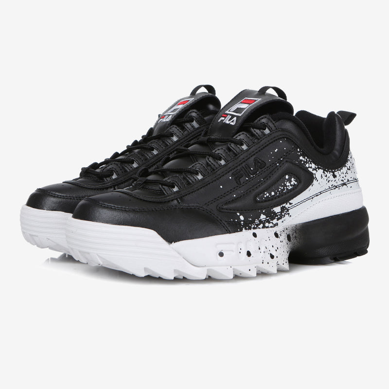 Fila shoes disruptor black and white Clearance