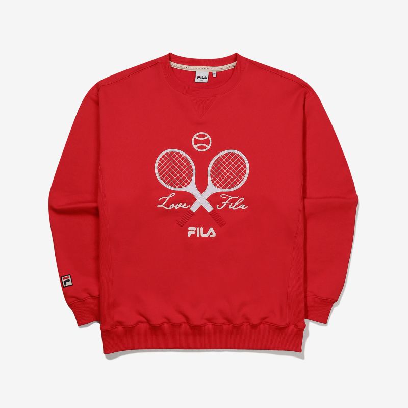 FILA - Uni Loose Fit Tennis Sweatshirt