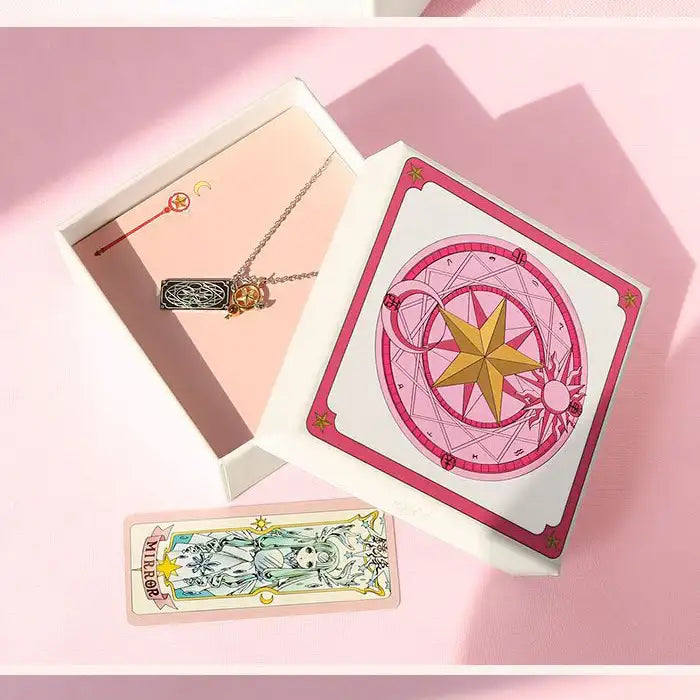 OST x Cardcaptor Sakura - Card Key Steel Necklace - OST - Jewelry - Harumio OST x Cardcaptor Sakura - Card Key Steel Necklace - OST - Jewelry - Harumio