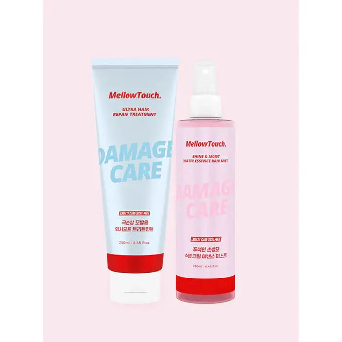 MellowTouch - No Wash & Wash Off Moisture Lock-In Set - MellowTouch - Hair Treatment - Harumio