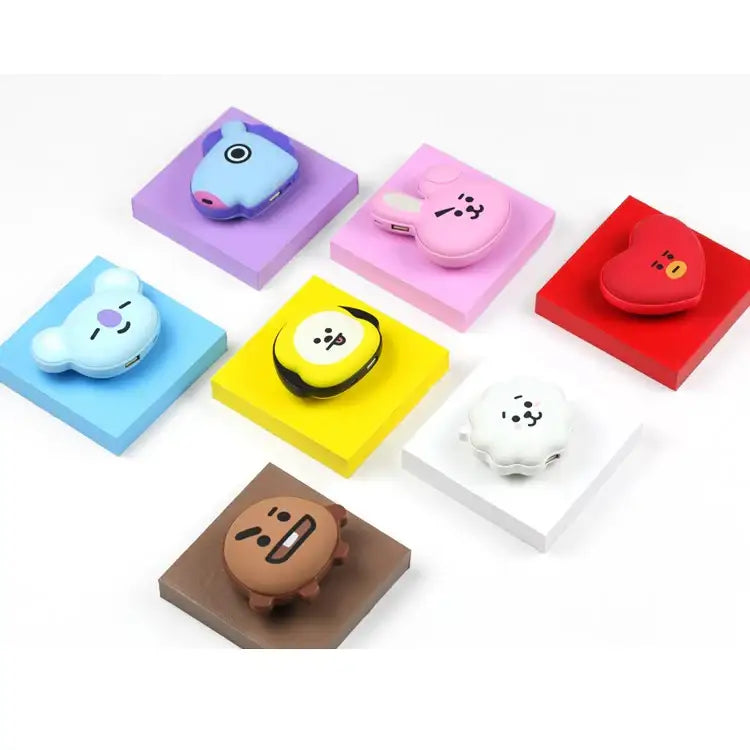 BT21 - Universtar Portable Hand Warmer and Power Bank - BT21 - Accessories - Harumio
