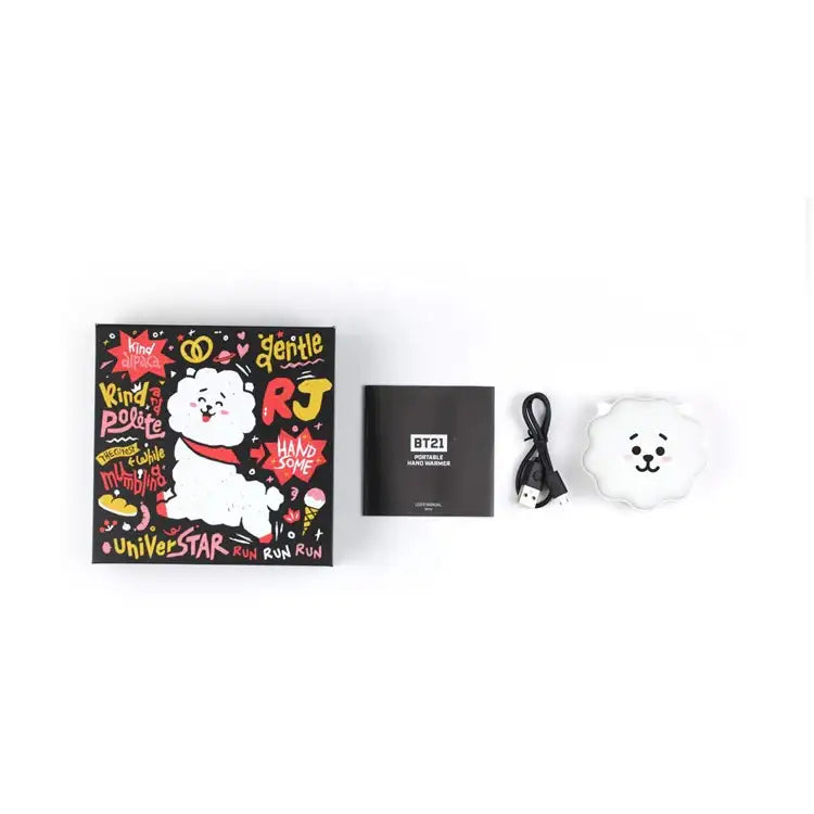 BT21 - Universtar Portable Hand Warmer and Power Bank - BT21 - Accessories - Harumio