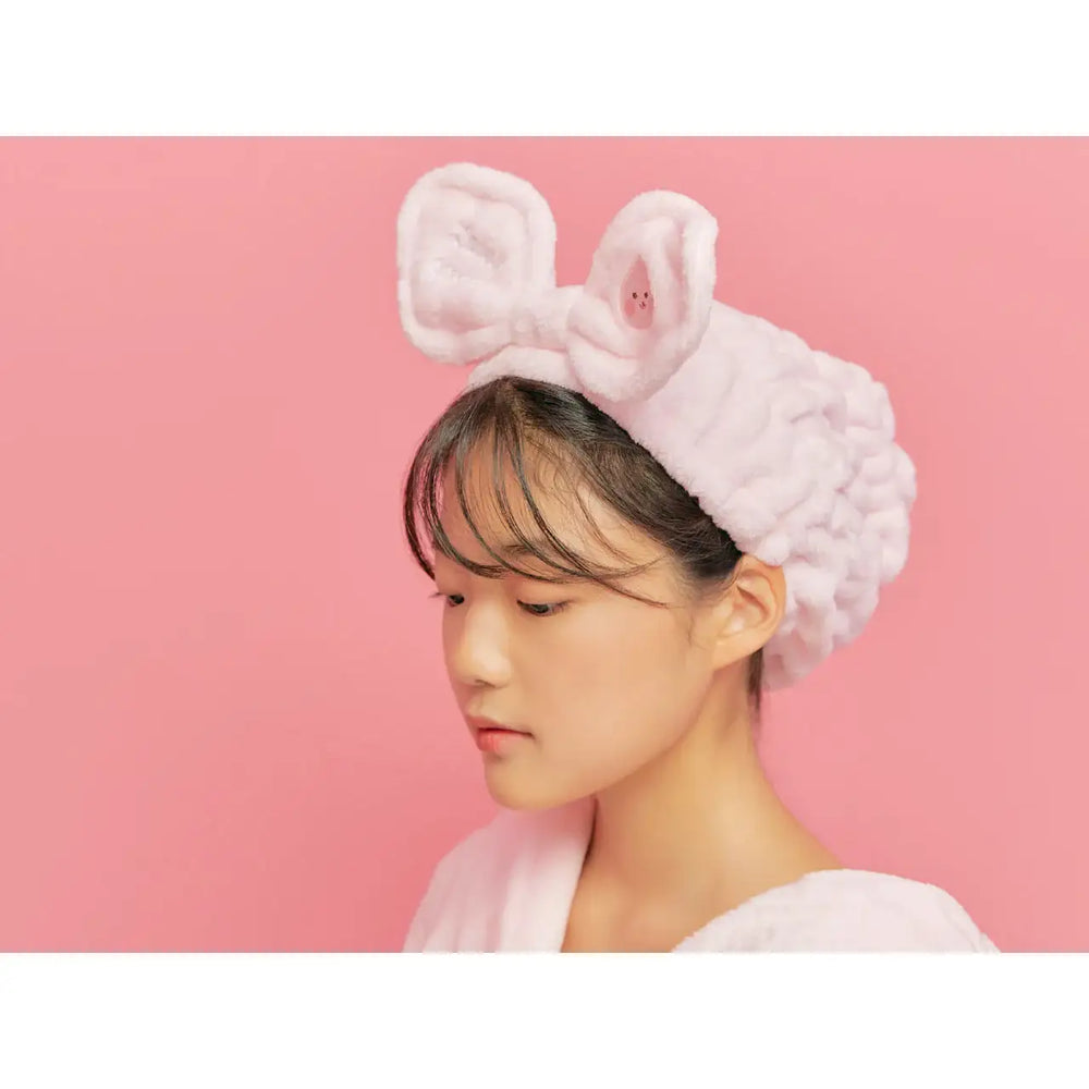 Kakao Friends - Lovely Apeach Hair Turban - Kakao Friends - Accessories - Harumio Kakao Friends - Lovely Apeach Hair Turban - Kakao Friends - Accessories - Harumio
