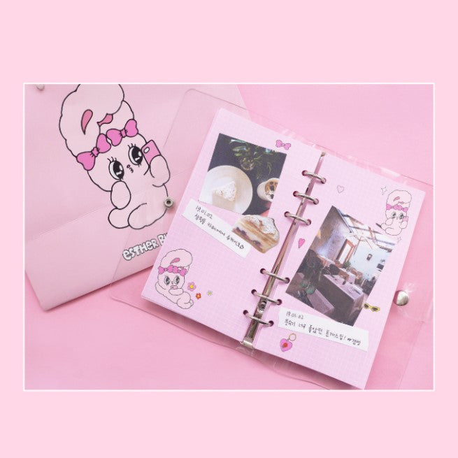 Esther Bunny - A5 and A6 sized 6-holes Diary