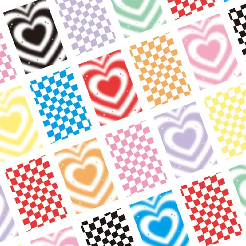 Yudaeng - Heart Poker Photocard Binder Mount - Yudaengdotcom - Photocard Mounts - Harumio