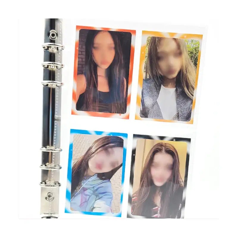 Yudaeng - Heart Poker Photocard Binder Mount - Yudaengdotcom - Photocard Mounts - Harumio