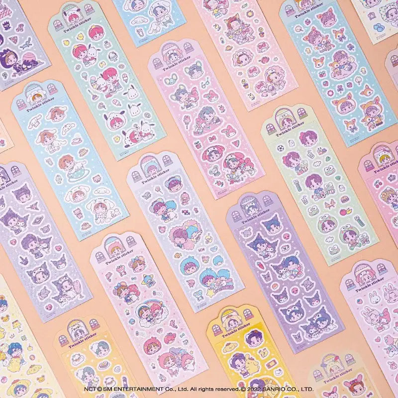 NCT x Sanrio - Twinkle Sticker - Sanrio - Decorative Stickers - Harumio