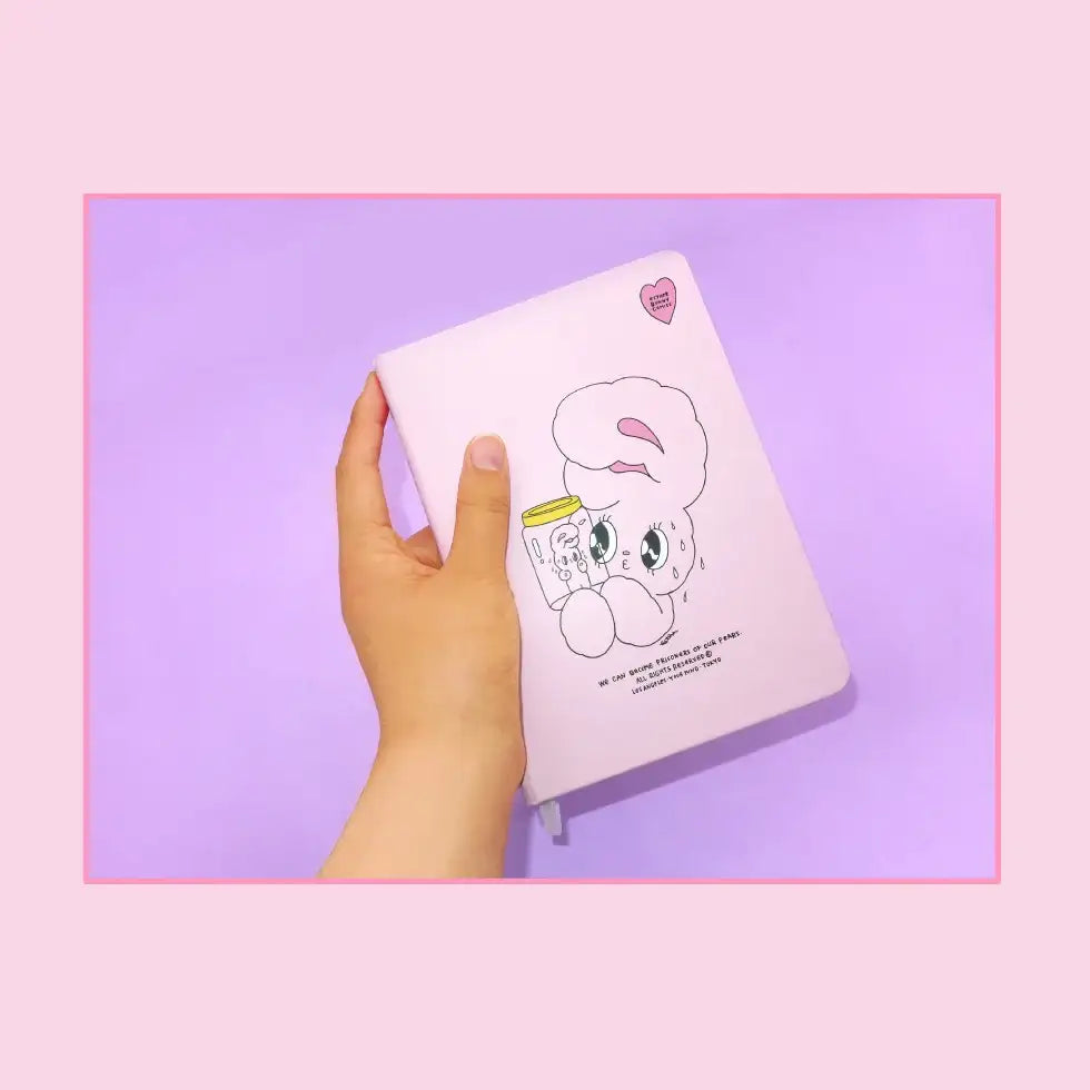 Esther Bunny - Romantic Grid Journal - Esther Bunny - Accessories - Harumio