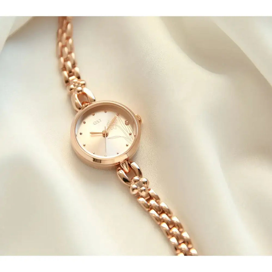 OST - Daffodil Index Rose Gold Women's Metal Watch - OST - Watch - Harumio