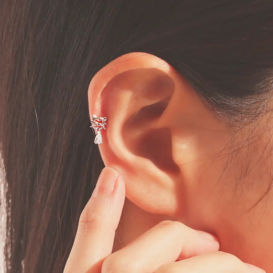 OST - Lovely Cats Ear Piercing - OST - Jewelry - Harumio