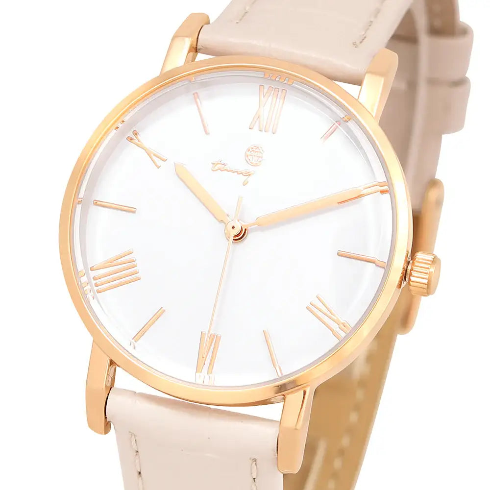 OST - Daily BINDEX Ivory Leather Watch - OST - Watch - Harumio OST - Daily BINDEX Ivory Leather Watch - OST - Watch - Harumio