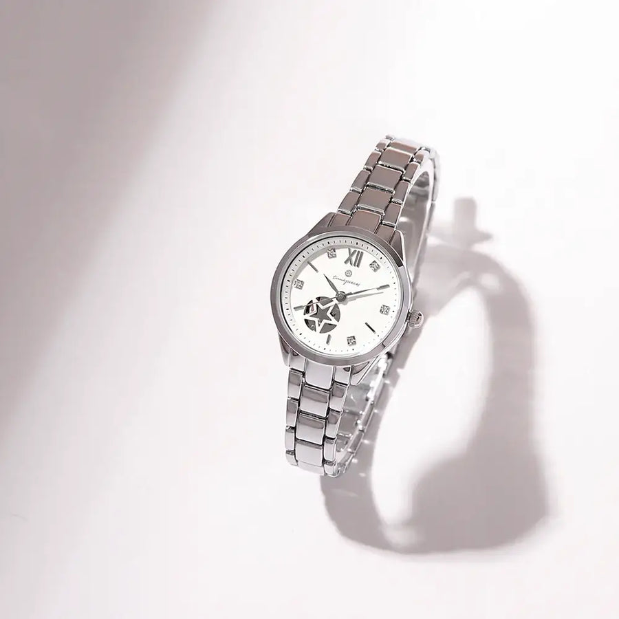 OST - My Star Luminous Dial Women's Silver Metal Watch - OST - Watch - Harumio