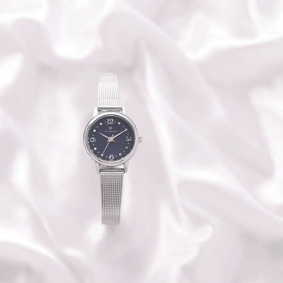 OST - Little Star Between Time Silver Women's Mesh Watch - OST - Watch - Harumio