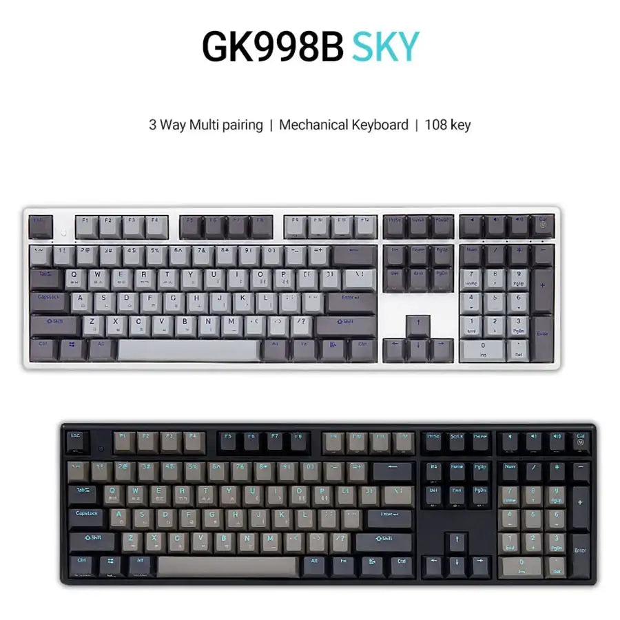 Hansung Computer - GK998B SKY Bluetooth Mechanical Keyboard - Hansung Computer - Mechanical Keyboard - Harumio