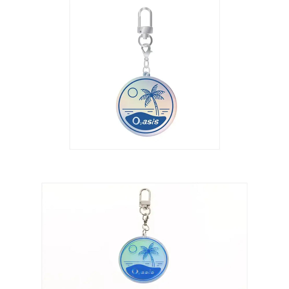 Suho - Online fan meeting 'O2asis' Hologram Acrylic Charm Key Ring - Suho - Accessories - Harumio
