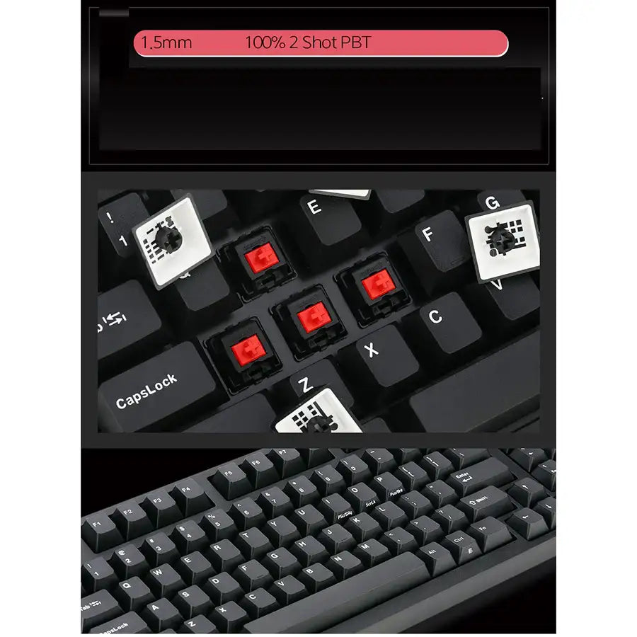 Leopold - FC980M PD Mechanical Keyboard - English - Leopold - Mechanical Keyboard - Harumio